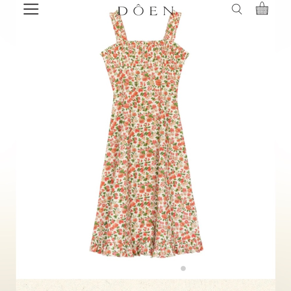 NWT Doen Roma Dress Lydden Garden - size L